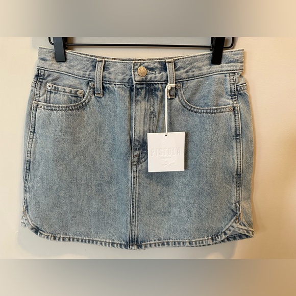 NWT Pistola Rhea Denim Skirt - Picture 5 of 6